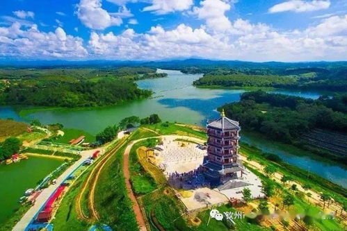 浦北小江水库 自然与旅游的和谐乐章